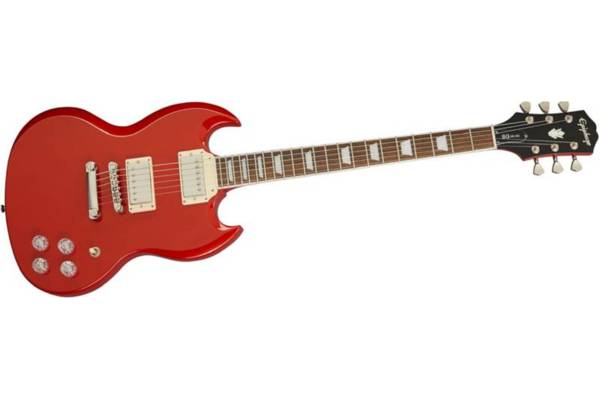 epiphone sg muse scarlet red metallic